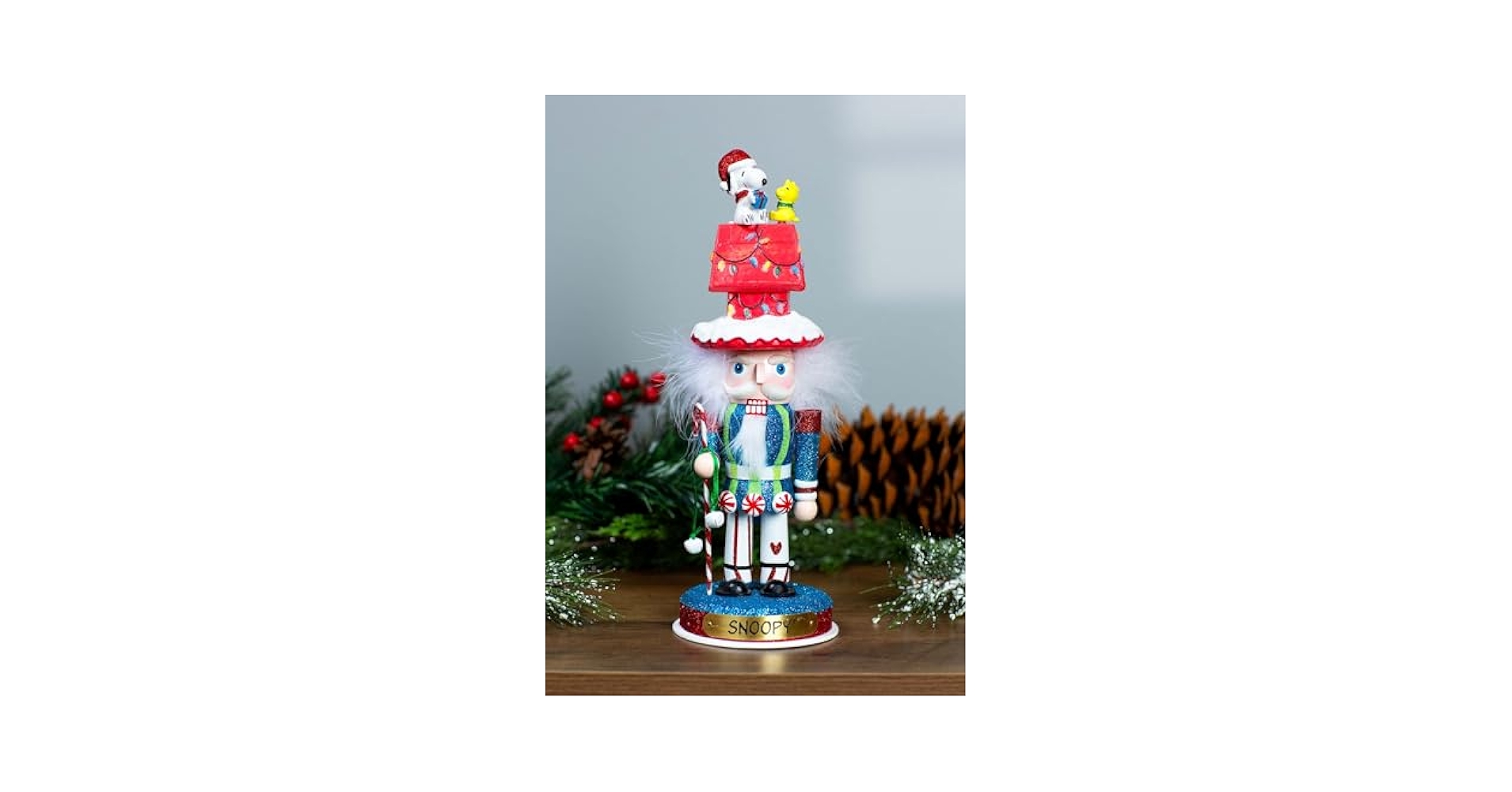 Amazon.com: Kurt Adler Peanuts Snoopy Hollywood Nutcracker